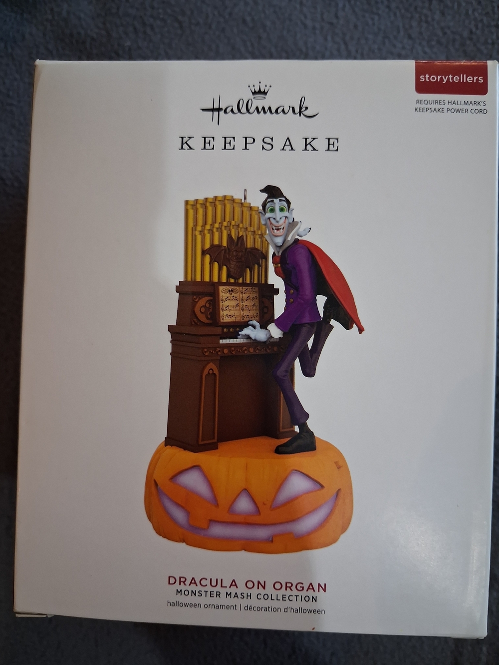 Hallmark Dracula on Organ Keepsake Ornament